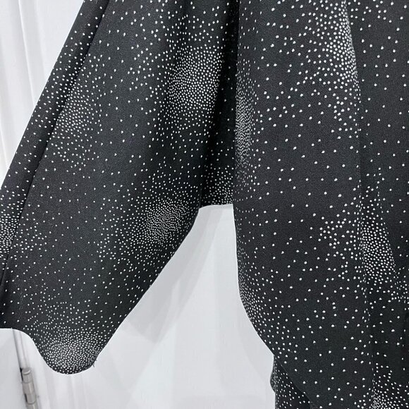 Vintage handmade shirt black and white - Picture 3 of 5